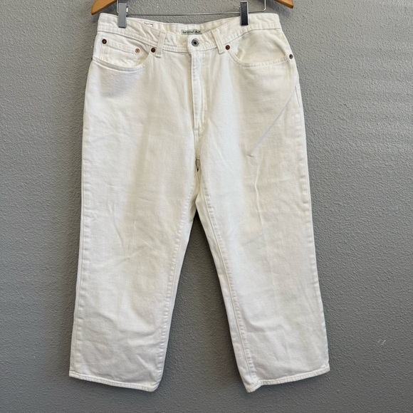 Polo Ralph Lauren Saturday Cropped‎ Wide Leg Jean Size 31 - Picture 1 of 5